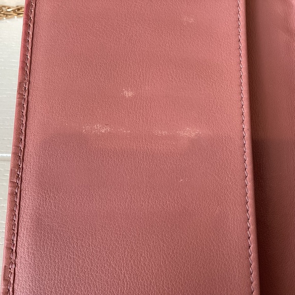 Gucci Pink Leather Long Wallet - Picture 6 of 7